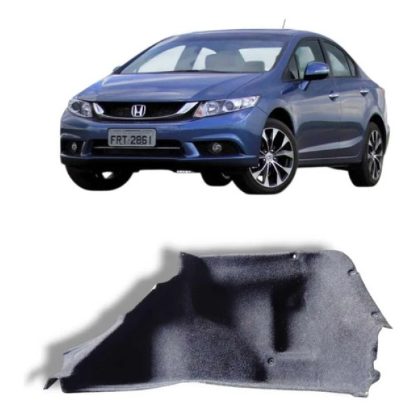 Forro Direito Porta Malas Honda Civic 2012 2016 Original 