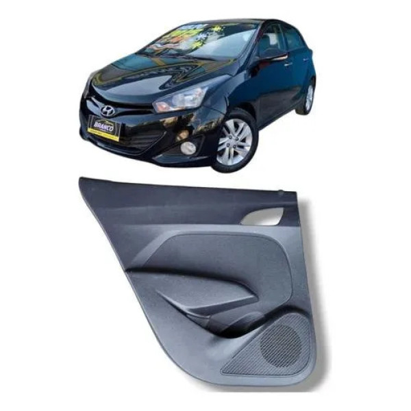 Forro Porta Traseira Esquerda Hb20 Hatch 2013 A 2019