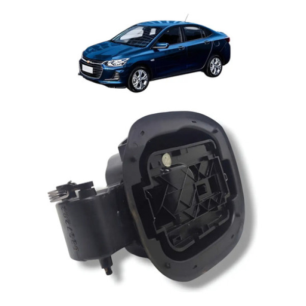 Portinhola Tanque Combustível Onix Sedan Plus 2020 2021/.. Preto