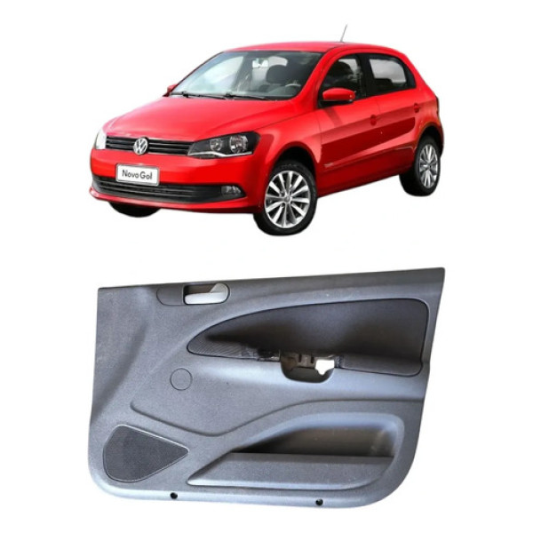 Forro Porta Dianteira Direita Gol Voyage G5 G6 G7 G8 Preto