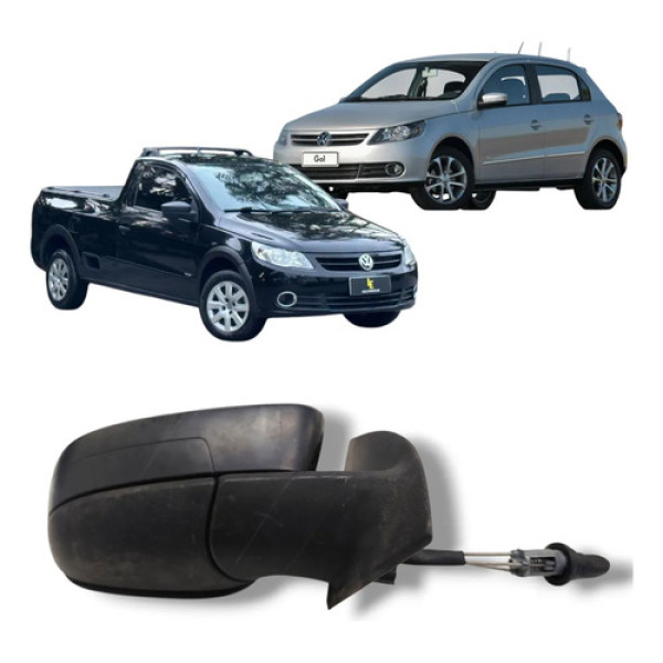 Retrovisor Direito Gol Voyage G5 G6 G7 G8 2012/2023 Manual