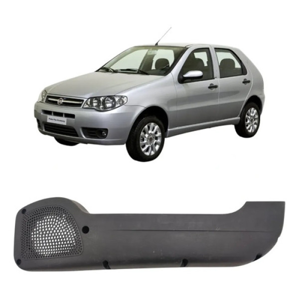 Porta Objetos Porta Dianteira Direita Fiat Palio 2001 2008 Preto