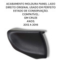 Acabamento Moldura Painel Direito Chevrolet Cruze 2012 2016