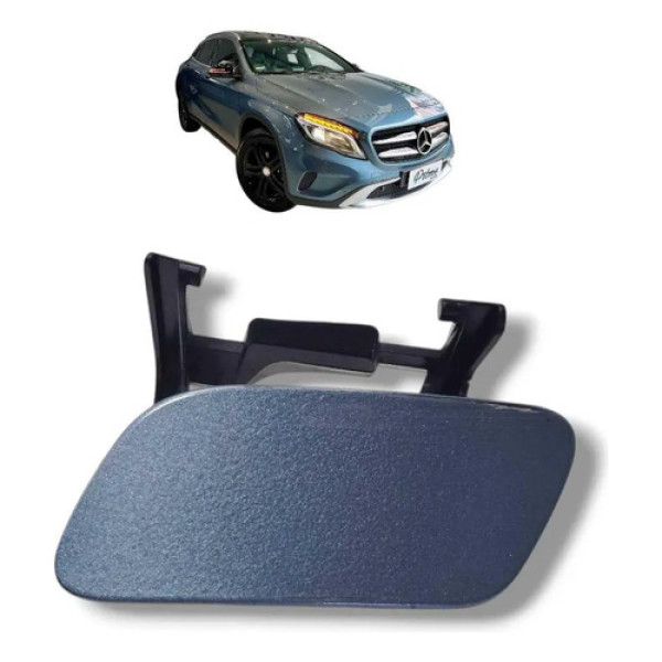 Tampa Esguicho Limpador Farol Esq Mercedes Gla 200 15 18 Preto