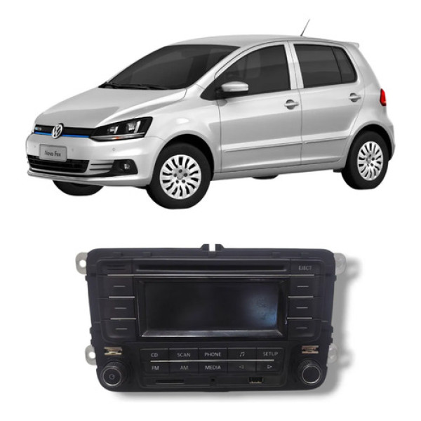 Radio Multimídia Vw Fox 2014 2017