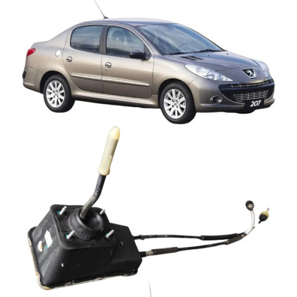 Cabo Seletor Marcha Peugeot 206 207 Hoggar 1.4 1.6 06/07