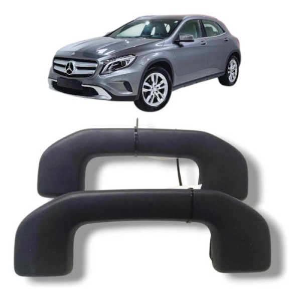 Par Alça Teto Pqp Mercedes Gla 200 2015 2020 Original Preto