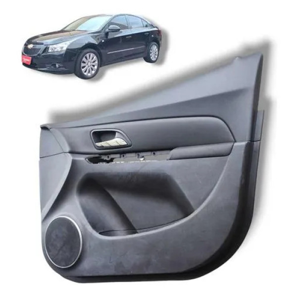 Forro Porta Dianteira Direita Cruze 2012 A 2016 Preto