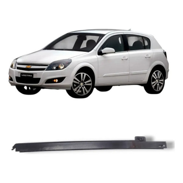 Guia Vidro Traseiro Esquerdo Gm Vectra 2006 2011 Original Preto