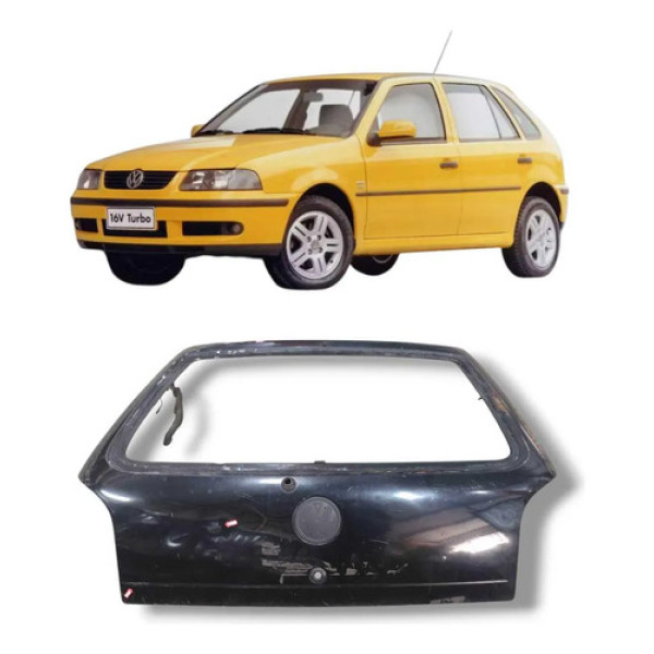 Tampa Traseira Gol G3 Fase2 2003 2004 A 2005 Preto