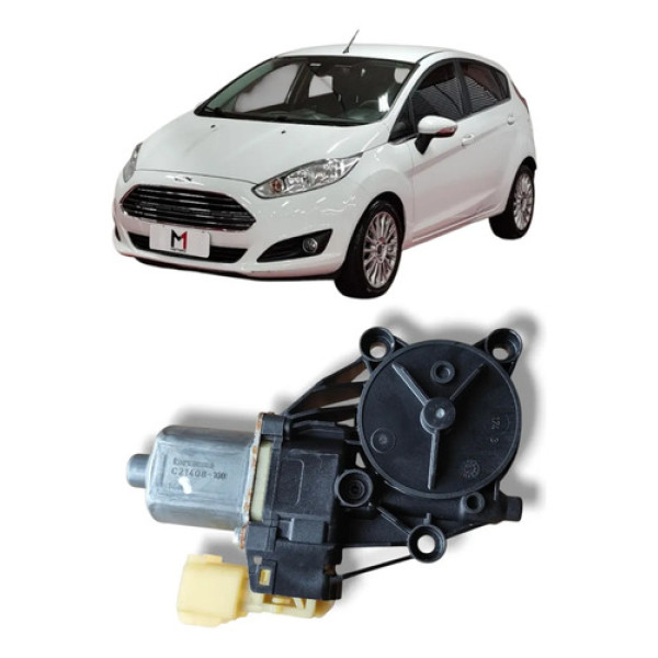 Motor Maquina Vidro Traseira Esquerda Ford Fiesta 2013 2019