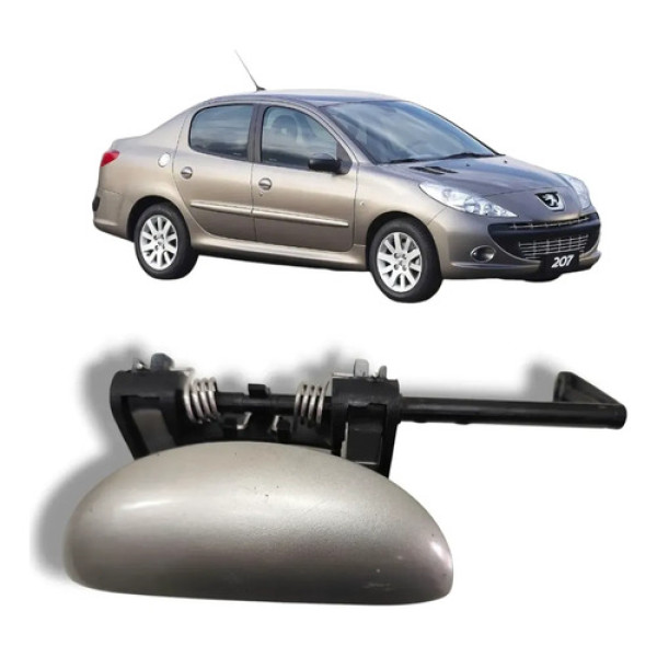 Maçaneta Ext. Dianteira Direita Peugeot 206 207 Hoggar 2/4p