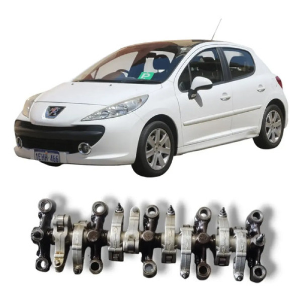 Eixo Balancim Comando Valvulas Peugeot 206 207 1.4 2007 2014