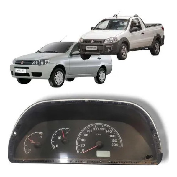 Painel Instrumentos Fiat Palio Strada 2007 2012 Original