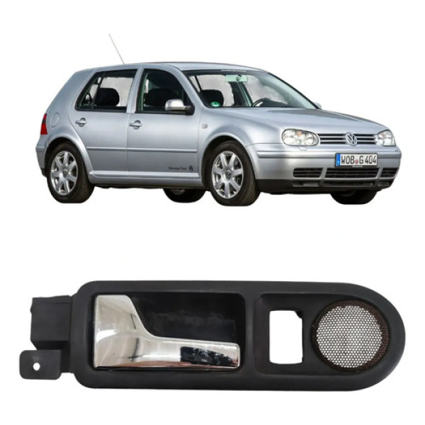 Maçaneta Int. Traseira Esquerda Golf Bora 99/13 Passat 98/05