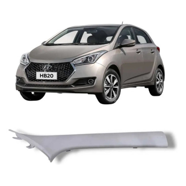 Moldura Coluna Parabrisa Direito Hyundai Hb20 2013 A 2019