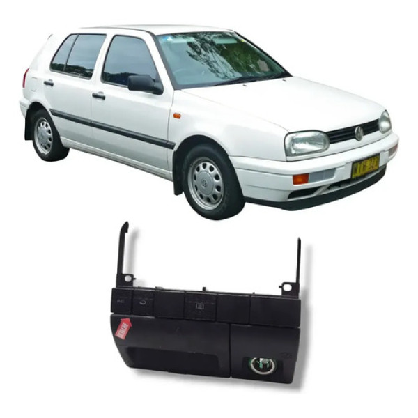 Moldura Botões Ar Condicionado Vw Golf Mk3 1995 A 1998 Origi
