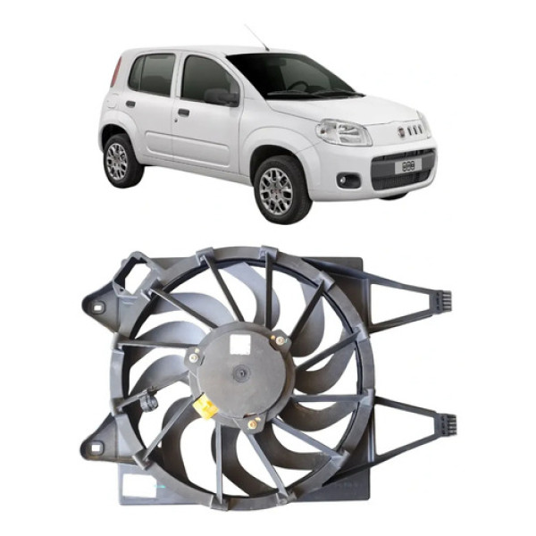Defletor Eletroventilador Fiat Uno Vivace 2011 2016 Original