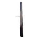 Friso Tampa Traseira Luz Placa Gm Cruze 2012 2016 Original Preto