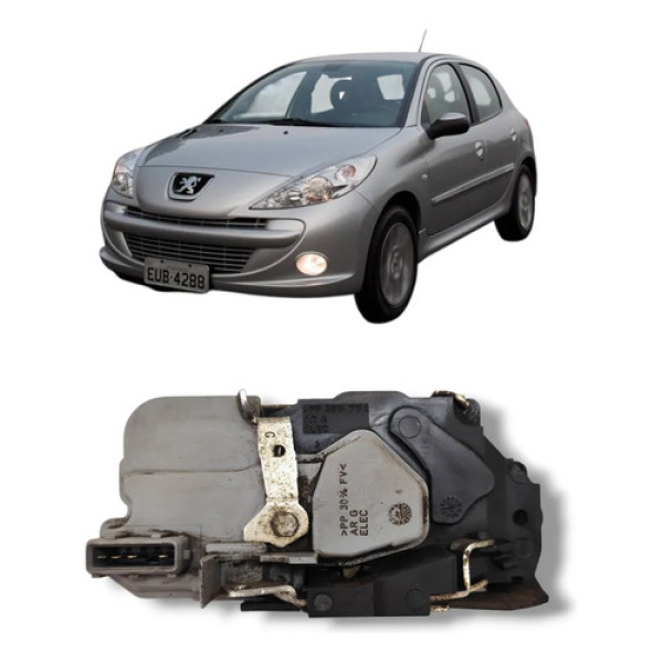 Fechadura Porta Traseira Esquerda Peugeot 206 207 C/tva Elé