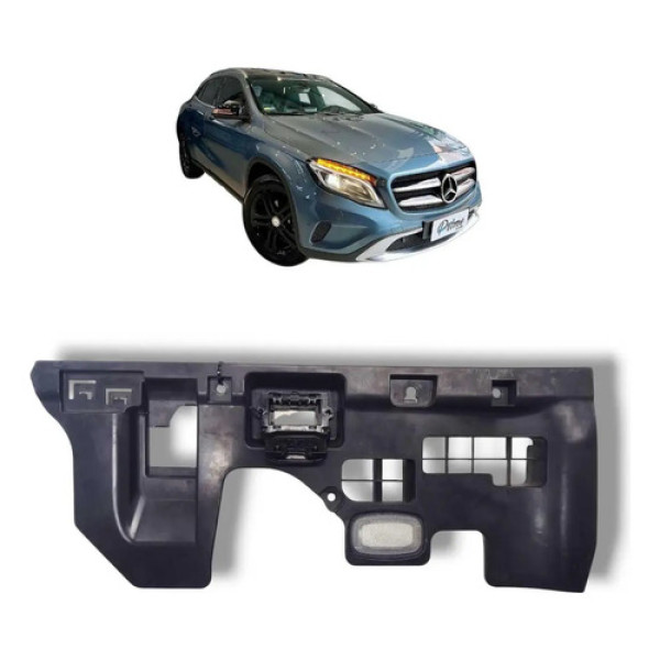 Acabamento Inferior Painel Mercedes Gla 200 2015 2018 Preto