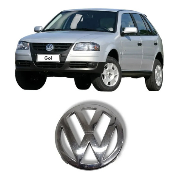 Emblema Volkswagen Para-choque Dianteiro Gol Fox 2006 2012 Pra