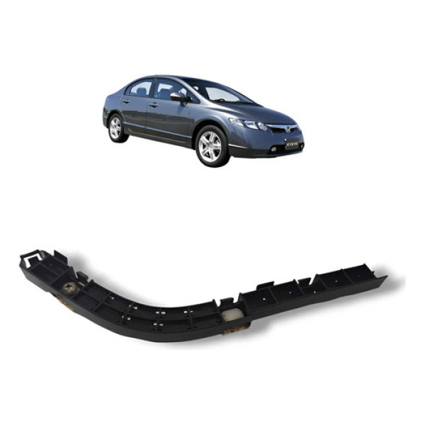 Guia Para-choque Dianteiro Honda Civic 2007 A 2011 Original
