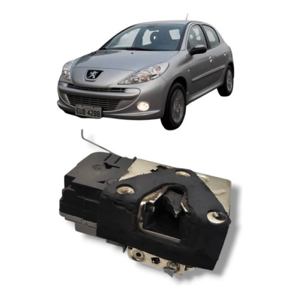 Fechadura Porta Dianteira Direita Peugeot 206 207 S/trava El