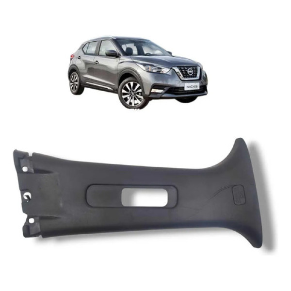 Moldura Superior Coluna Direita Nissan Kicks 2017 A 2021 Ori