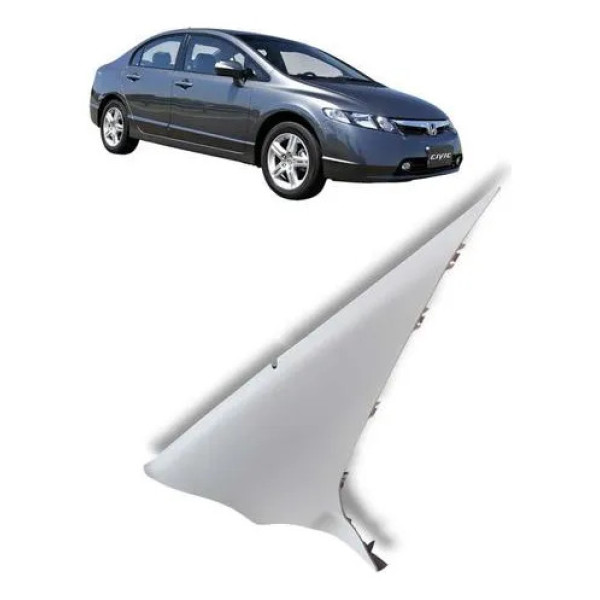 Acabamento Coluna Traseira Direita Honda Civic G8 Original