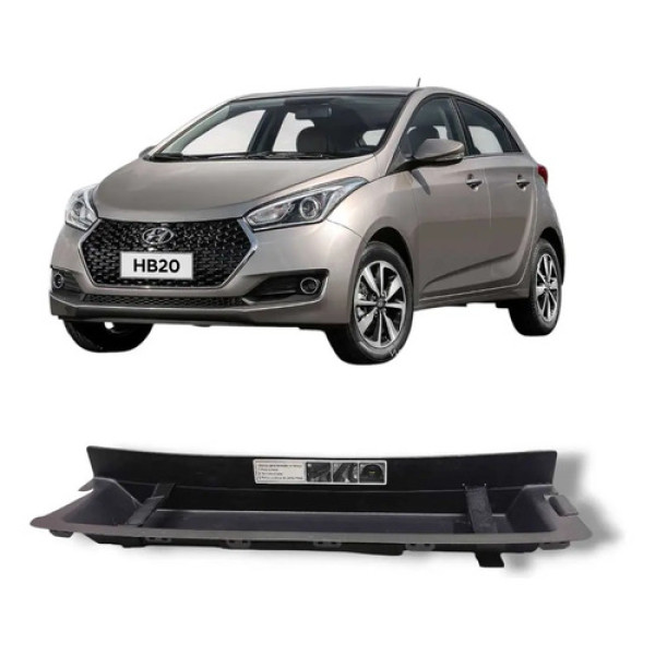 Suporte Triângulo Porta Malas Hyundai Hb20 2013 A 2019 Preto