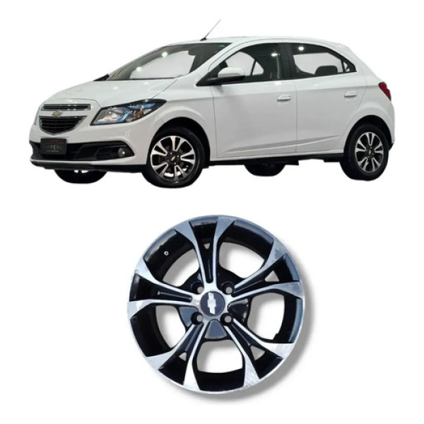 Rodas Chevrolet Onix Aro 15 4x100 2013 2016 Original Prateado
