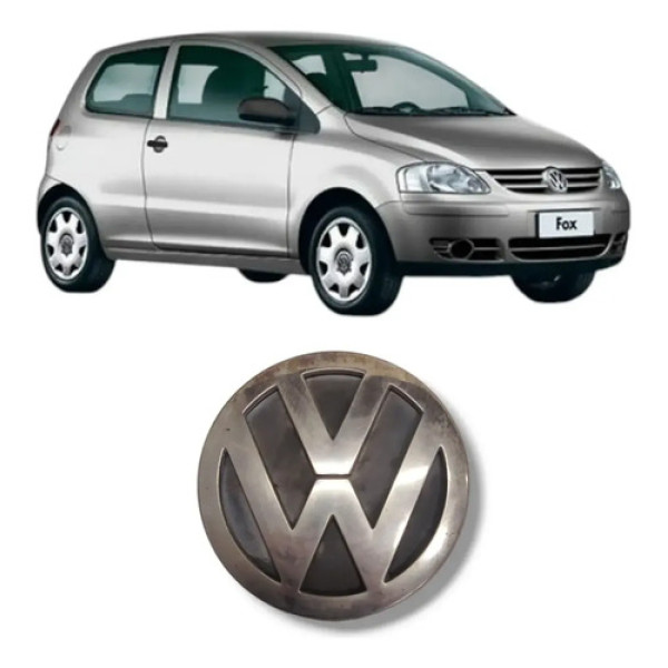 Emblema Traseiro Vw Fox 2004 2012 Original