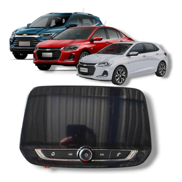 Multimídia Gm Onix Onix Plus Tracker 2020 2024 Original Preto