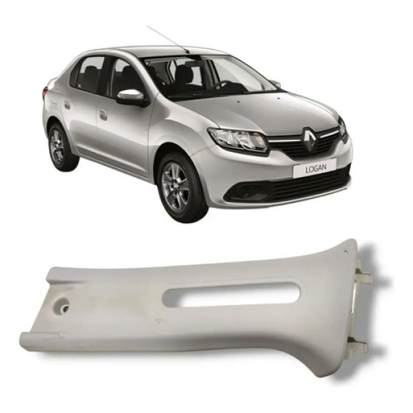 Acabamento Coluna Esquerda Renault Logan 2015 2020
