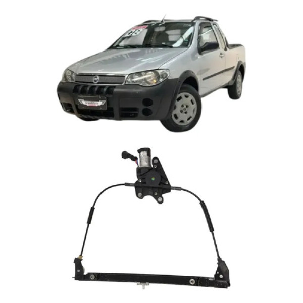Máquina De Vidro Porta Direita Palio Strada 96/2020 2p Elé