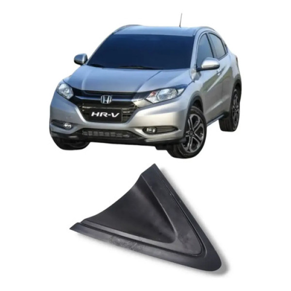 Acabamento Externo Porta Traseira Esquerda Honda Hr-v 16 21 Preto