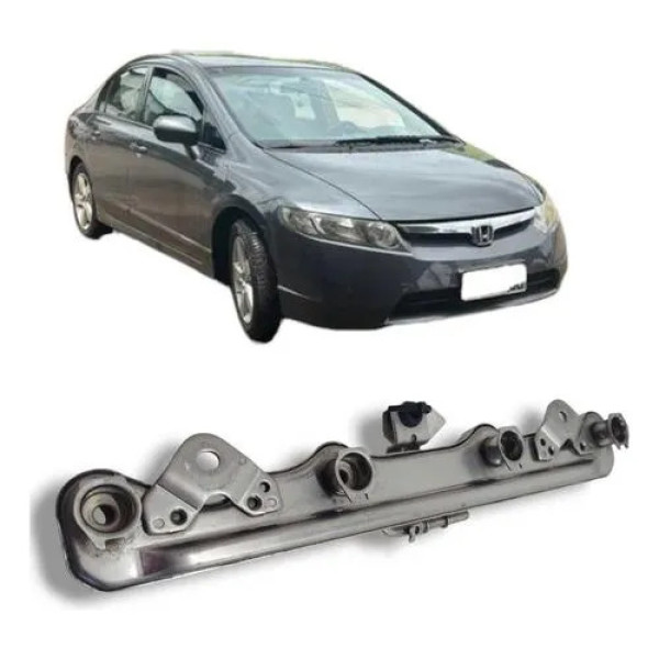 Flauta Bico Injetor Honda Civic 2007 A 2011 Original