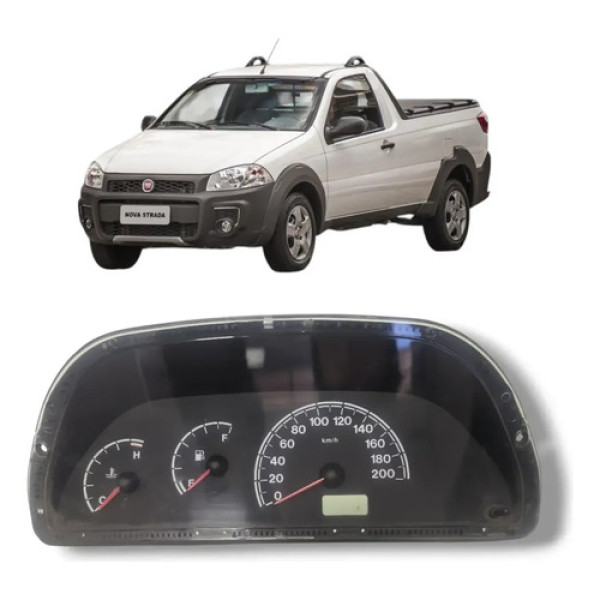 Painel Instrumentos Fiat Strada 2008 2015 Original