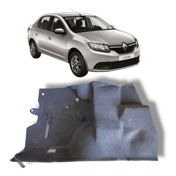Forro Esquerdo Porta Malas Renault Logan 2015 2020