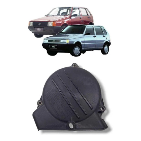 Capa Correia Dentada Fiat Uno Fiorino 1990 A 2001 Preto