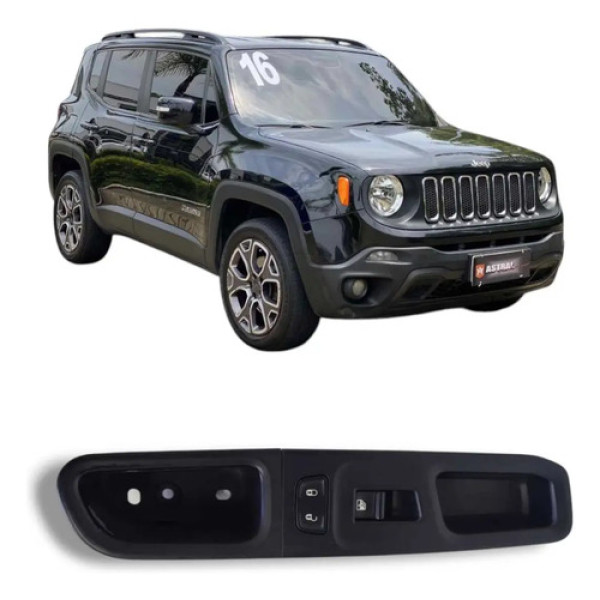 Comando Vidro Dianteiro Direito Jeep Renegade 2016 A 2021