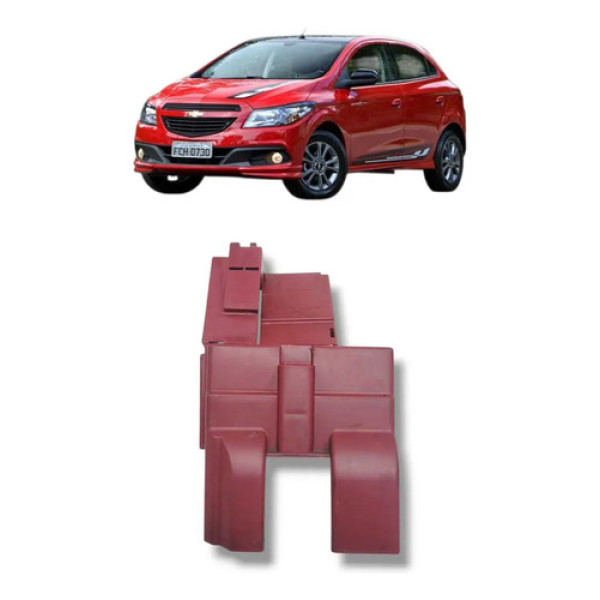 Capa Polo Positivo Gm Onix 2013 A 2019 Original Vermelho