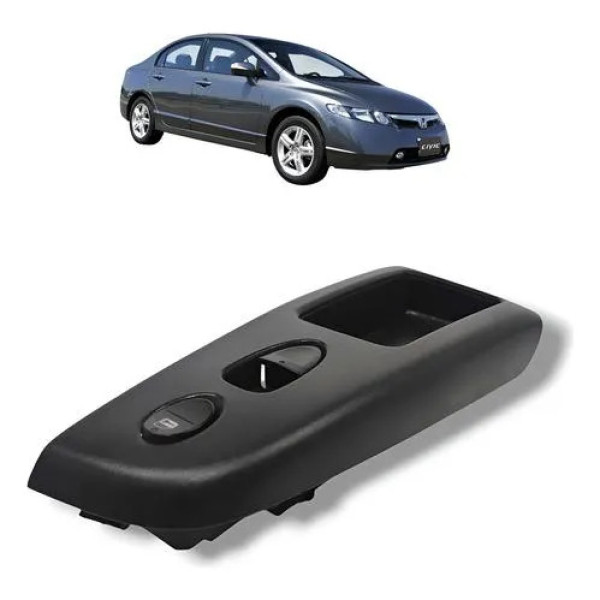Comando Vidro Dianteiro Direito Honda Civic 2007 2011 Origin