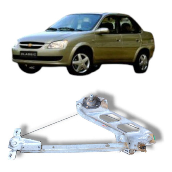 Máquina De Vidro Porta T Esq Corsa Classic Hatch 96 A 16 Man