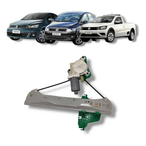 Máquina Vidro Elétrico Traseira Esquerda Vw Gol 2008 A 2016