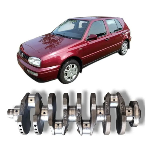 Virabrequim Motor Golf Polo Classic 1.8 8v Ap Gas 1995/2002