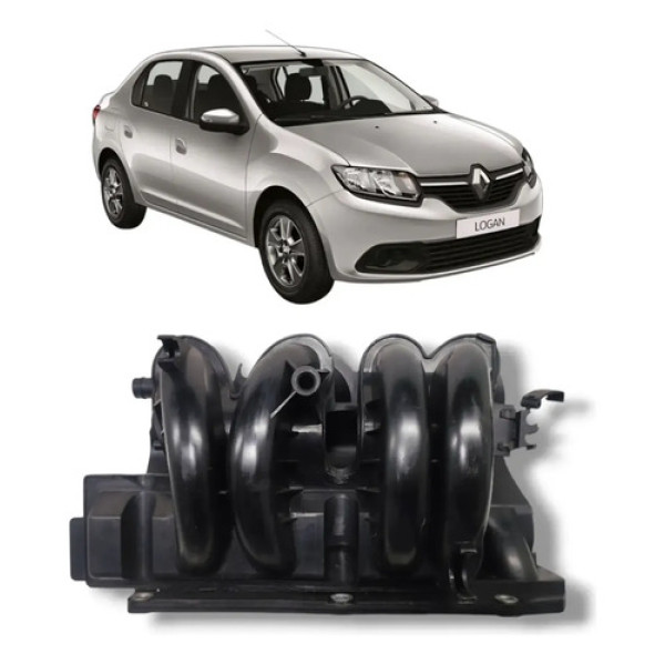 Coletor Adm Sandero Logan Symbol  Clio Kangoo 1.6 8v 08/17