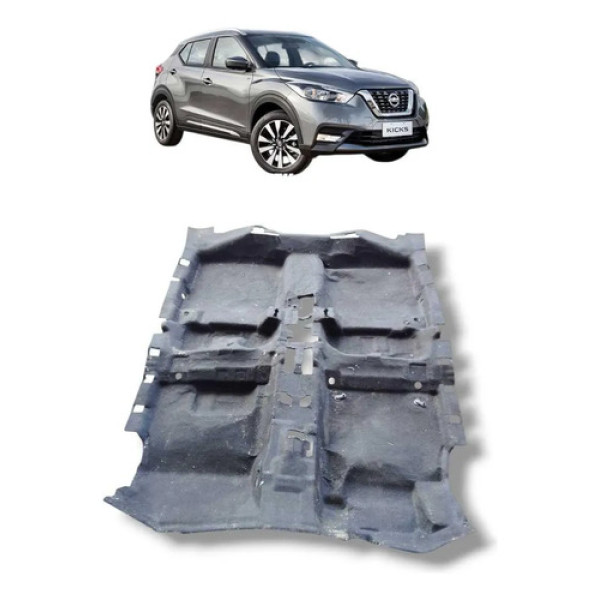 Carpete Assoalho Nissan Kicks 2017 2021 Original