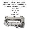 Tampa Válvulas Cruze Tracker 1.4 16v Flex Turbo 2017 A 2023 Preto